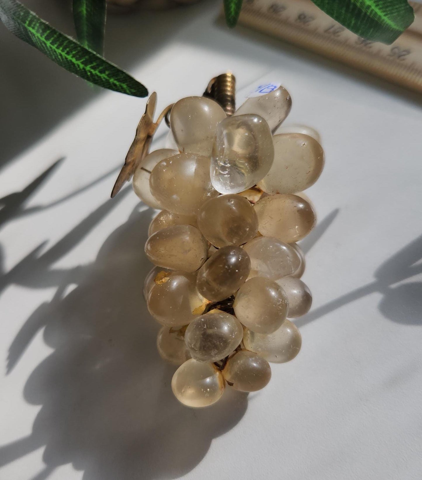Amazing vintage citrine grapes from Brazil, genuine, natural, untreated 60