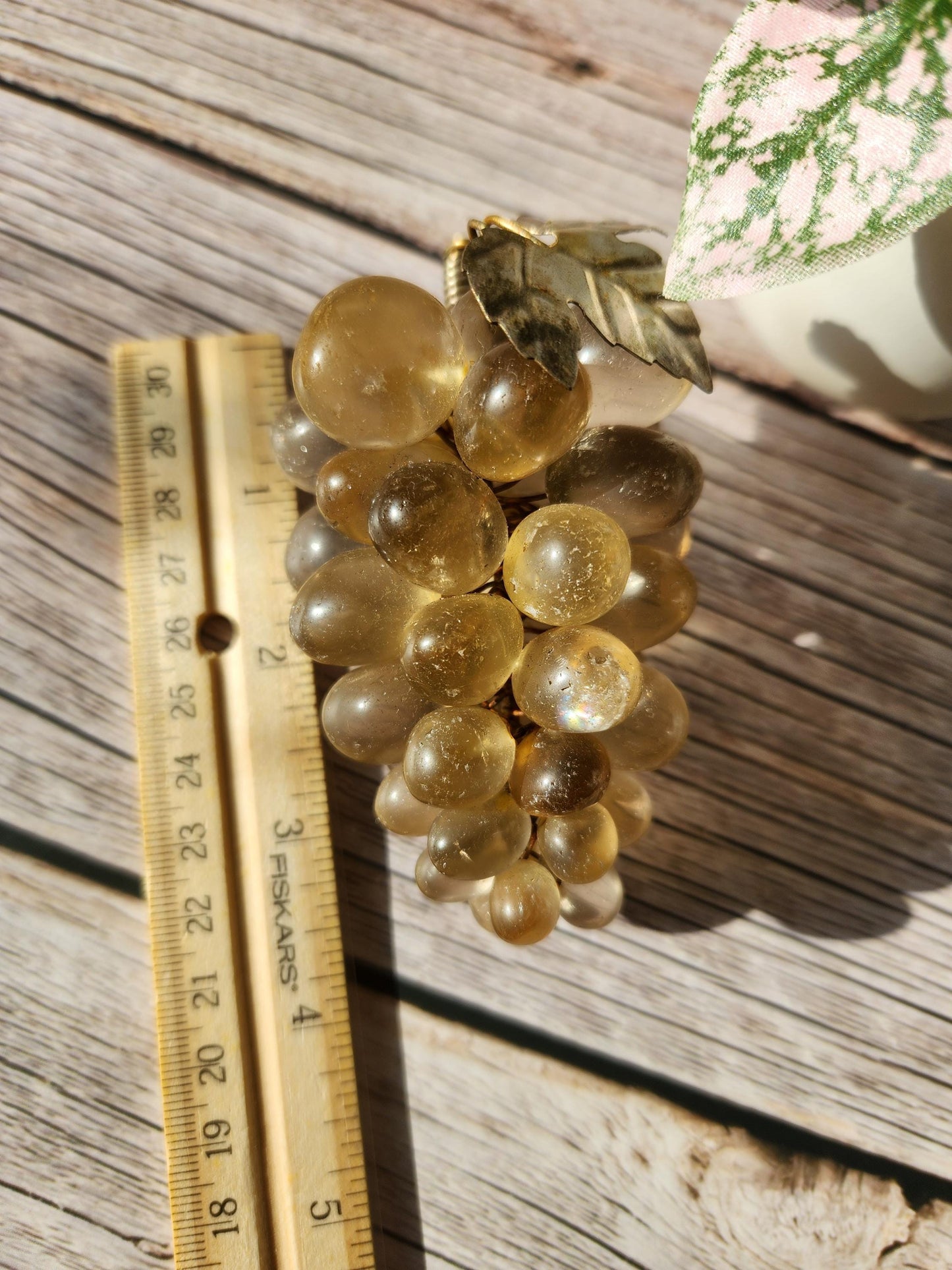 Beautiful large vintage citrine grapes from Brazil, natural citrine, untreated