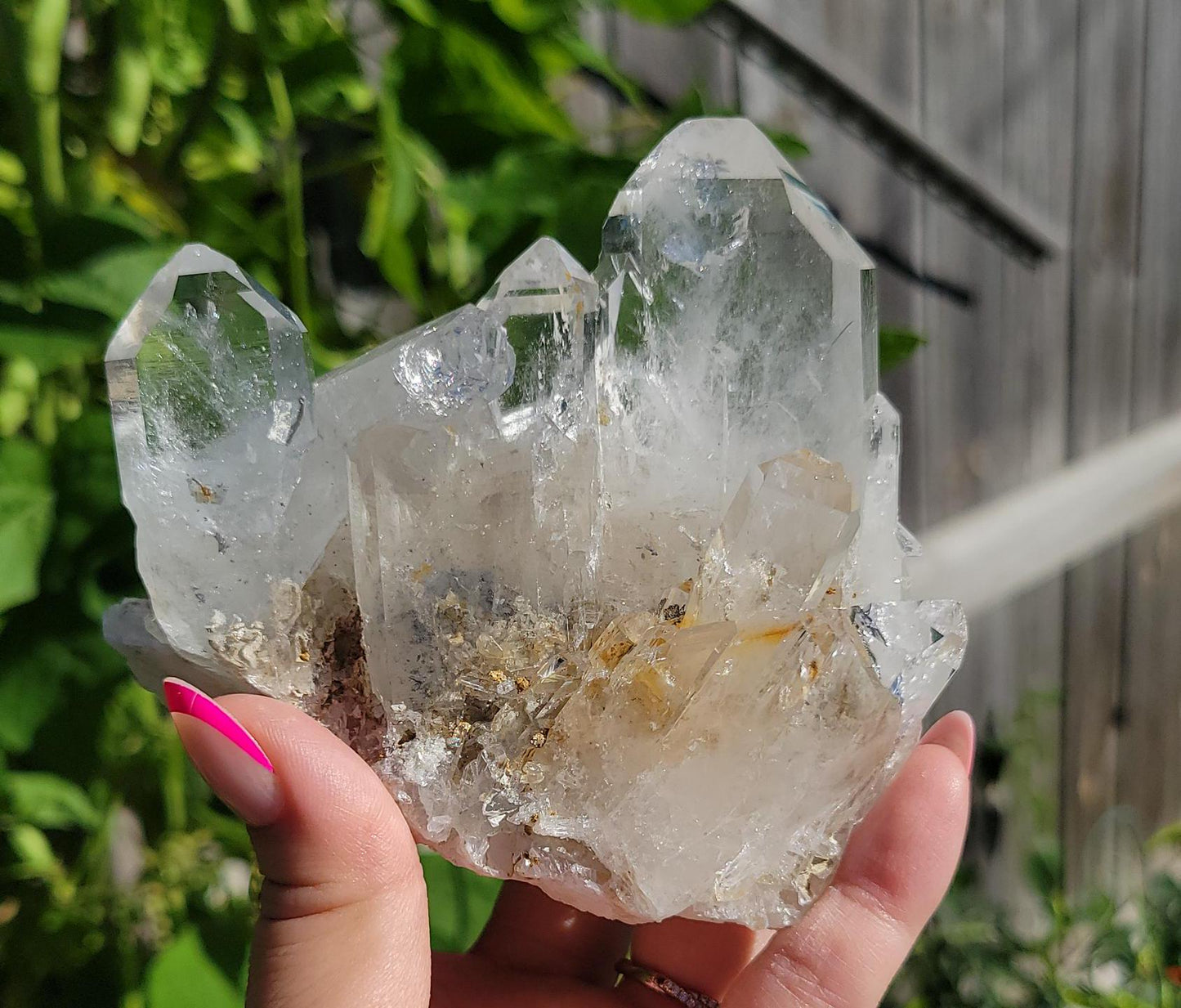 Amazing large lumarian faden cluster from Columbia