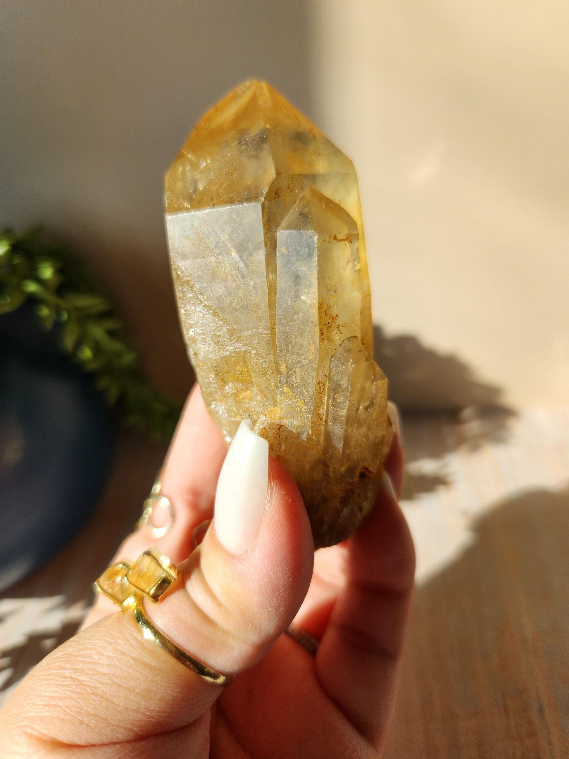 Kundalini citrine from the Congo