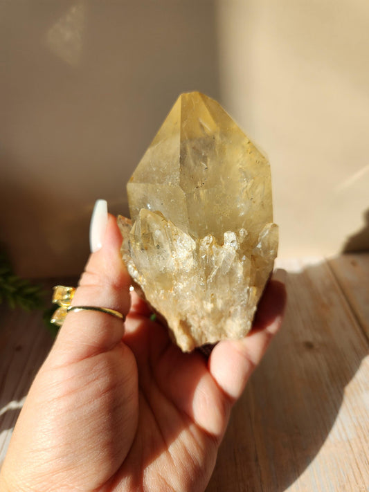 Kundalini citrine from the congo